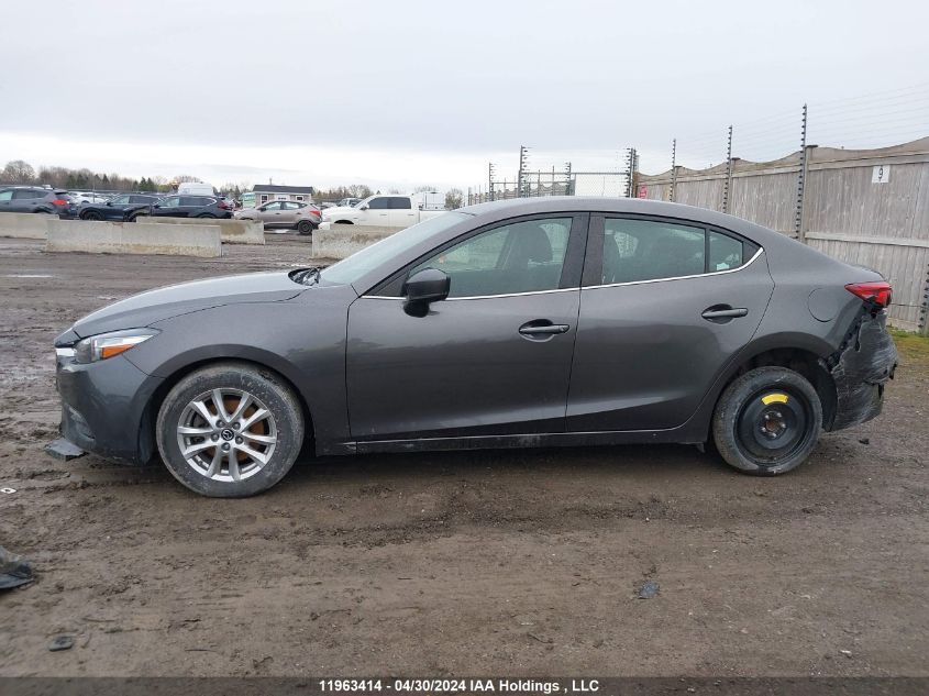 2018 Mazda 3 Touring VIN: 3MZBN1V77JM226876 Lot: 39240488