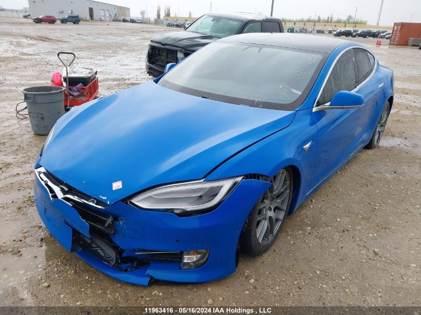 2017 Tesla Model S VIN: 5YJSA1E21HF214286 Lot: 11963416