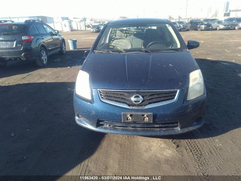 2010 Nissan Sentra 2.0 VIN: 3N1AB6AP7AL718844 Lot: 11963420