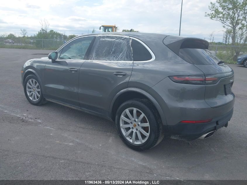 2019 Porsche Cayenne VIN: WP1AA2AY3KDA10341 Lot: 11963436