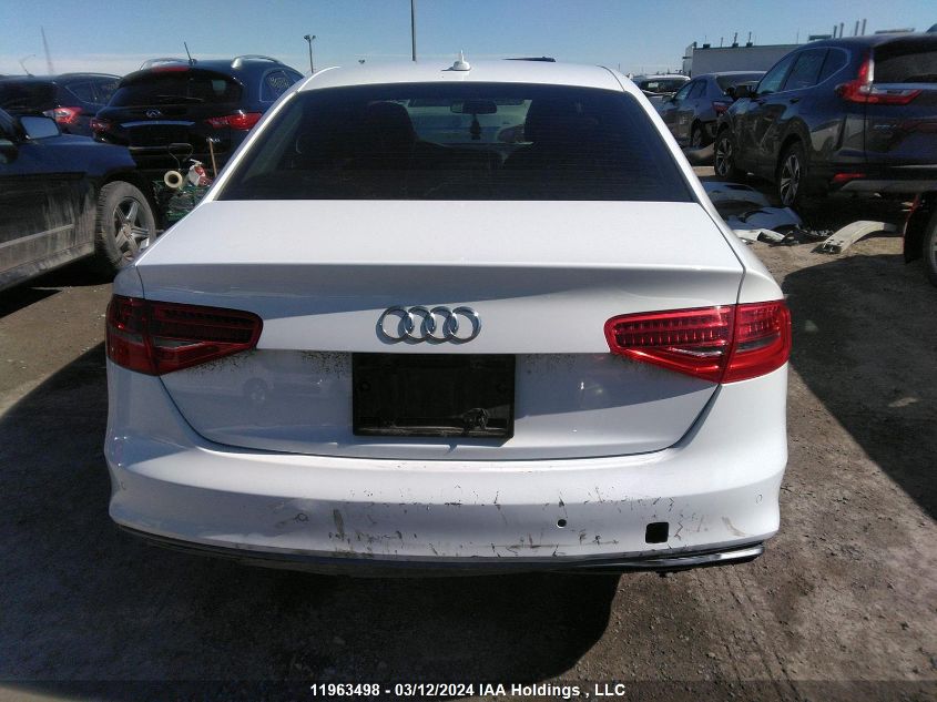 2016 Audi A4 VIN: WAUDFCFL6GN016121 Lot: 11963498