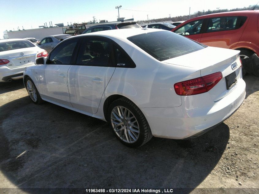 2016 Audi A4 VIN: WAUDFCFL6GN016121 Lot: 11963498