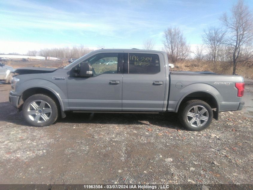 2019 Ford F-150 VIN: 1FTEW1EP5KFB52033 Lot: 11963504