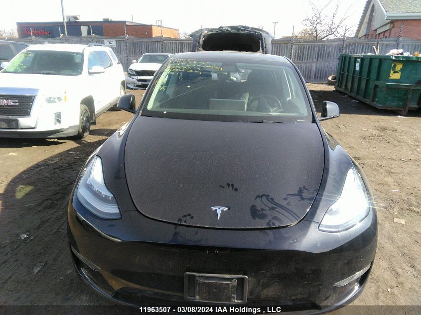 2021 Tesla Model Y VIN: 5YJYGAEE9MF298841 Lot: 11963507