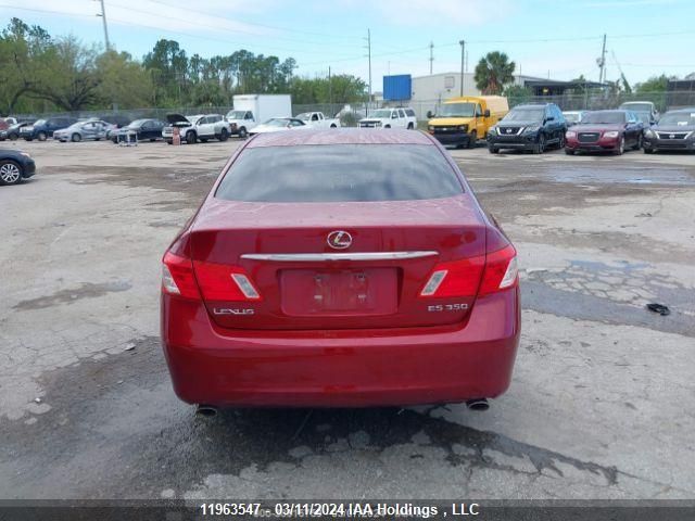 2009 Lexus Es 350 VIN: JTHBJ46G192321658 Lot: 11963547