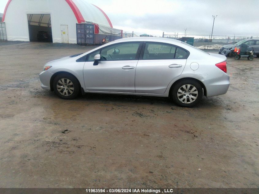 2012 Honda Civic Sdn VIN: 2HGFB2F40CH101177 Lot: 50438524