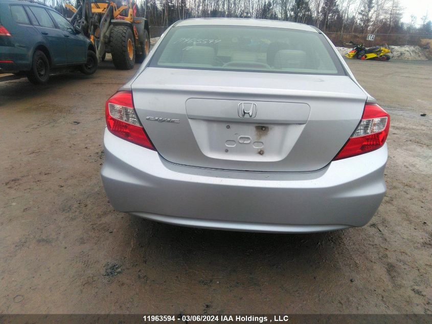 2012 Honda Civic Sdn VIN: 2HGFB2F40CH101177 Lot: 50438524