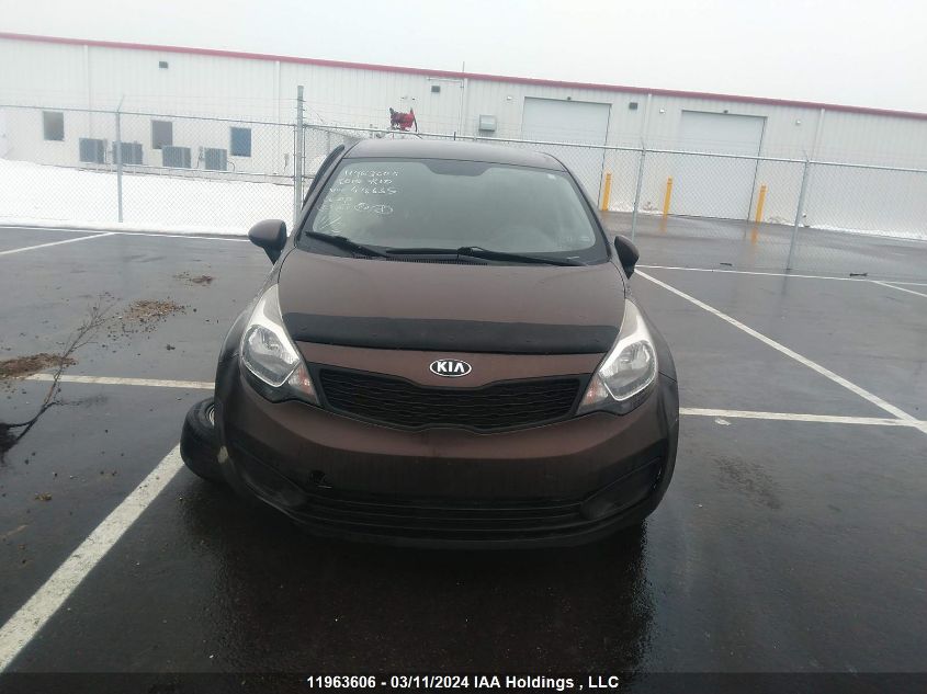 2015 Kia Rio VIN: KNADM4A37F6478635 Lot: 11963606