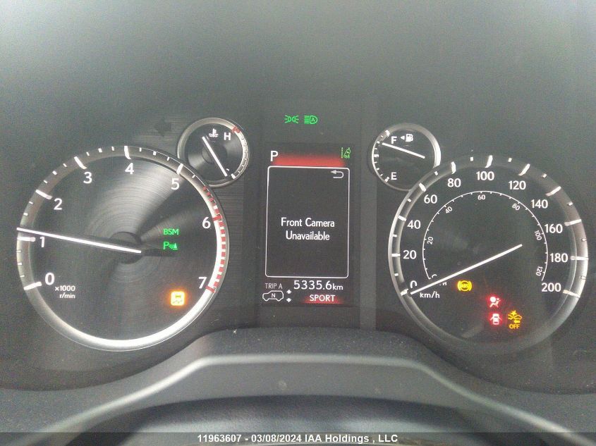 2022 Lexus Gx 460 Luxury VIN: JTJGM7BX3N5332558 Lot: 11963607