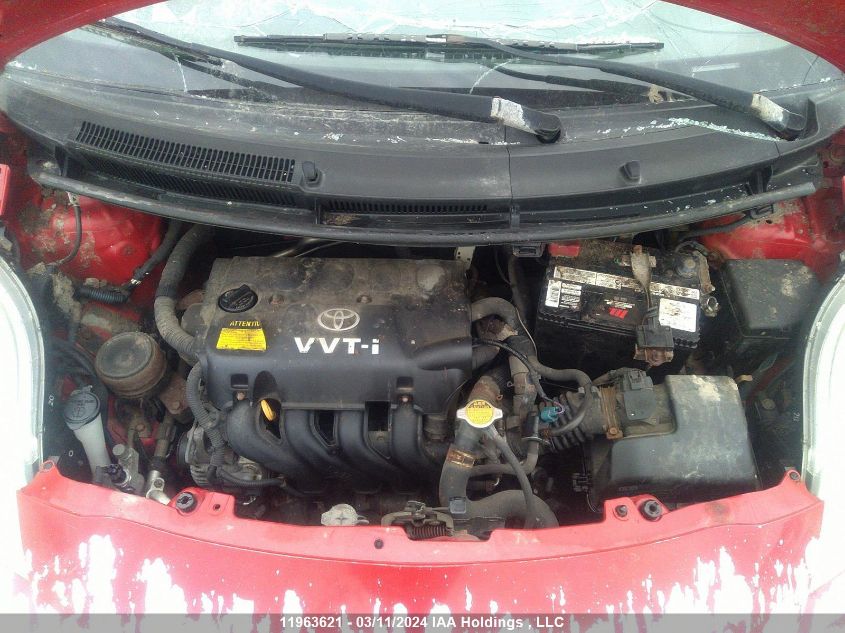 2008 Toyota Yaris Rs VIN: JTDKT923085211046 Lot: 11963621