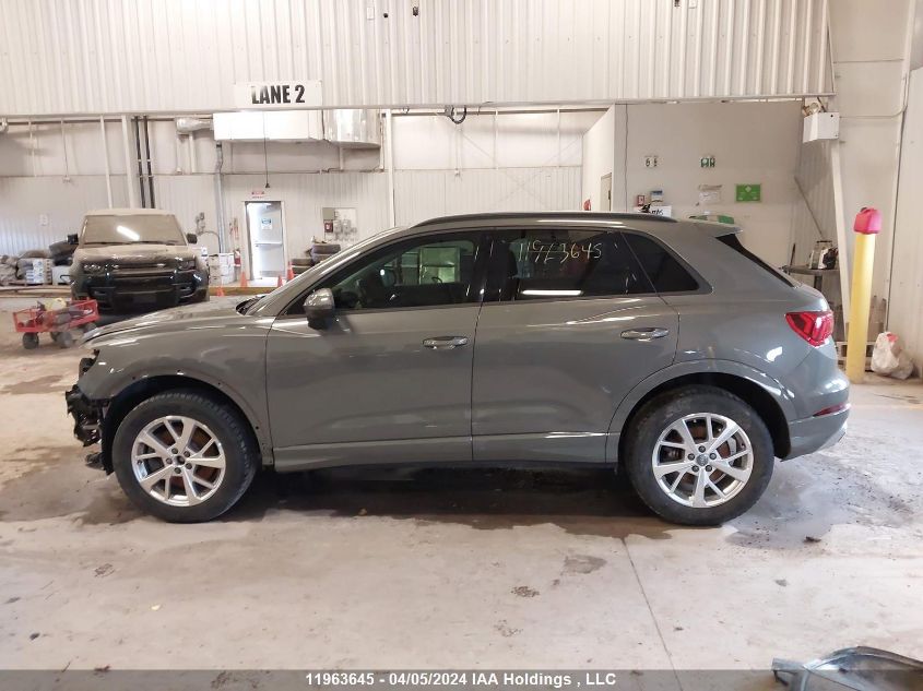 2020 Audi Q3 VIN: WA1AECF38L1020532 Lot: 11963645