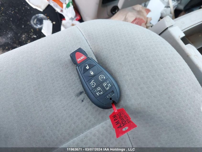 2011 Chrysler Town & Country Touring VIN: 2A4RR5DGXBR603817 Lot: 11963671