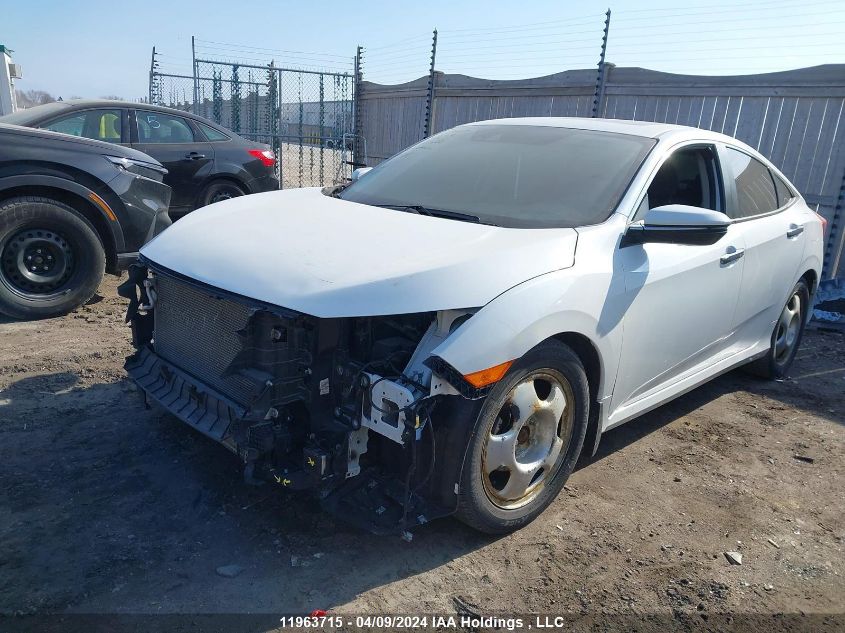 2020 Honda Civic VIN: 2HGFC1F9XLH105286 Lot: 11963715