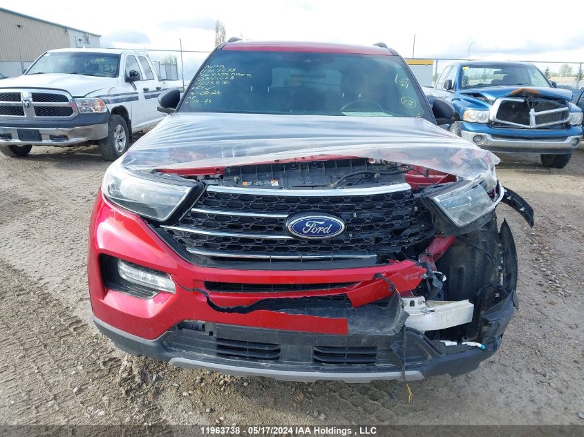 2020 Ford Explorer Xlt VIN: 1FMSK8DH4LGA45628 Lot: 11963738