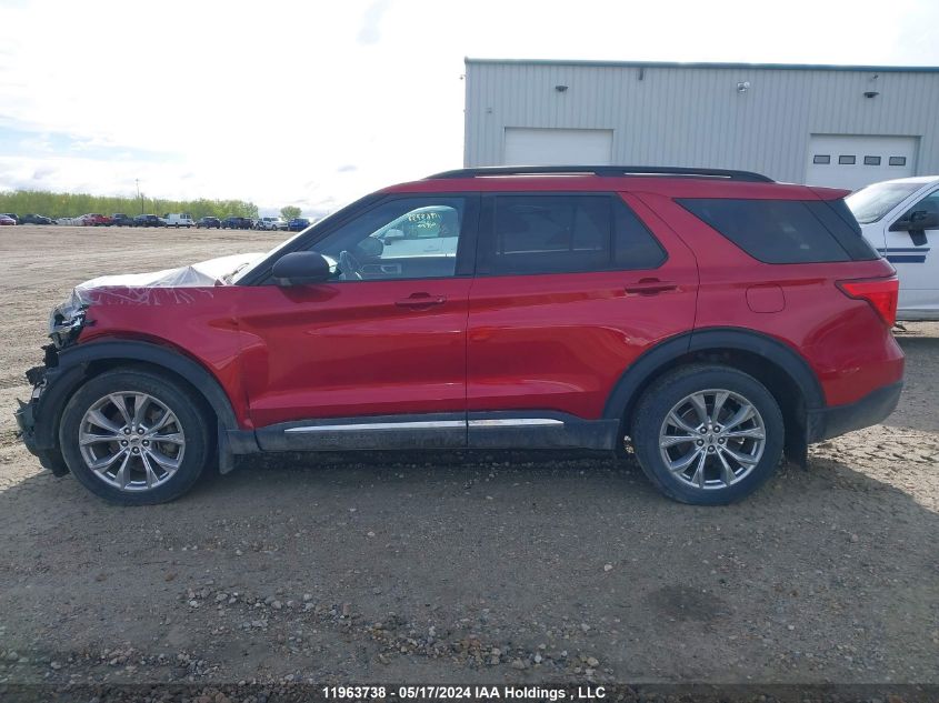 2020 Ford Explorer Xlt VIN: 1FMSK8DH4LGA45628 Lot: 11963738