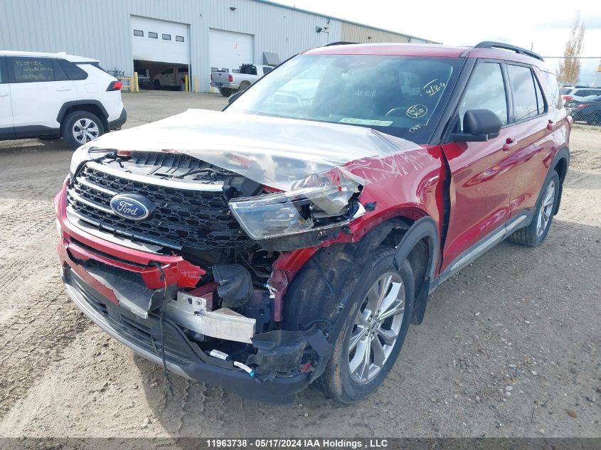 2020 Ford Explorer Xlt VIN: 1FMSK8DH4LGA45628 Lot: 11963738