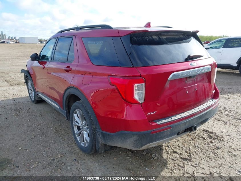 2020 Ford Explorer Xlt VIN: 1FMSK8DH4LGA45628 Lot: 11963738