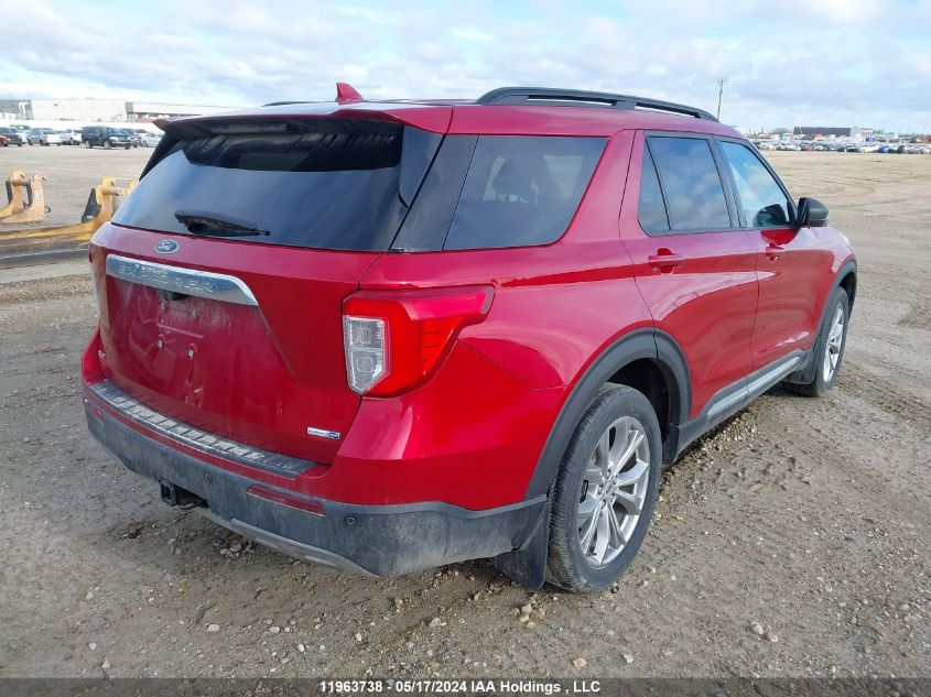 2020 Ford Explorer Xlt VIN: 1FMSK8DH4LGA45628 Lot: 11963738