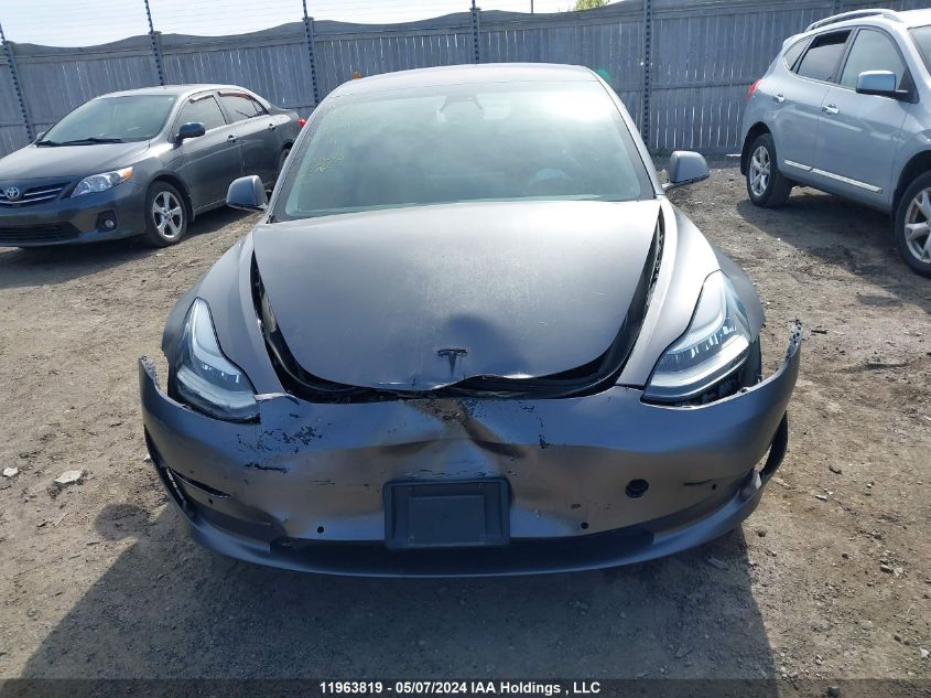 2018 Tesla Model 3 Long Range/Performance VIN: 5YJ3E1EB4JF106744 Lot: 11963819