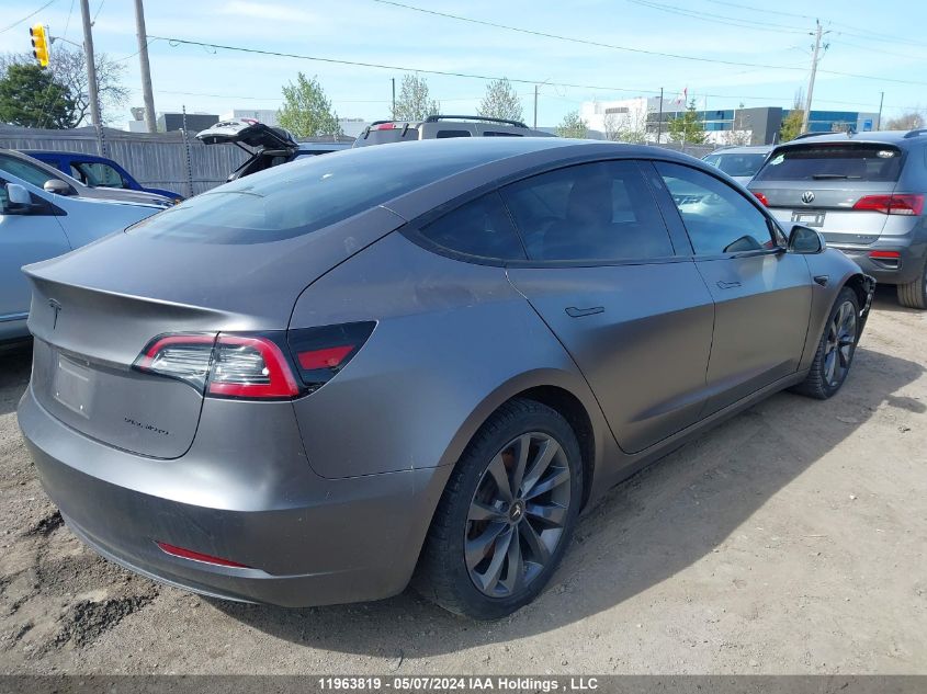 2018 Tesla Model 3 Long Range/Performance VIN: 5YJ3E1EB4JF106744 Lot: 11963819