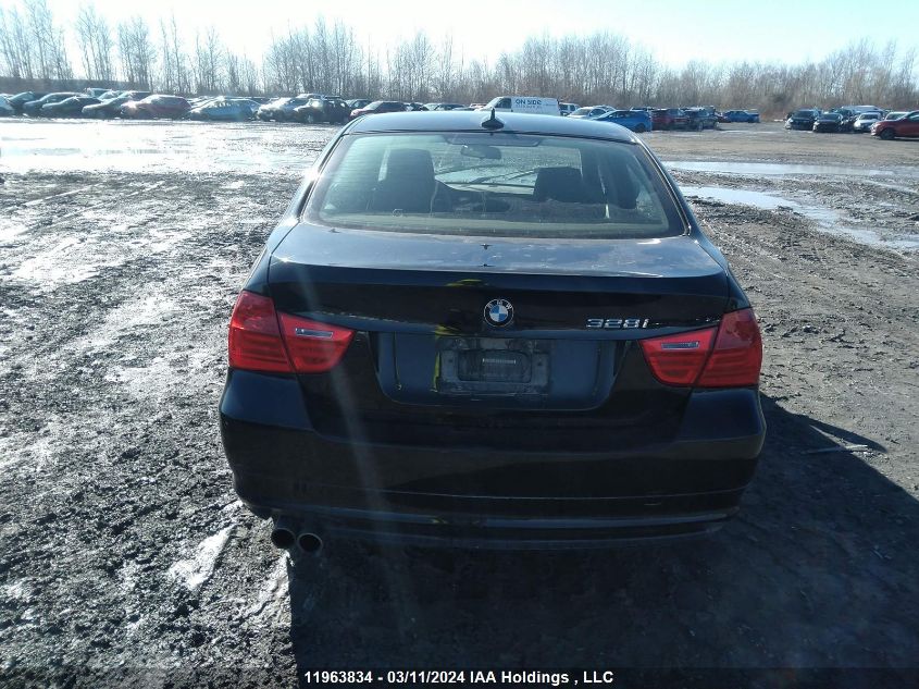 2011 BMW 328 Xi VIN: WBAPK7C54BF082885 Lot: 11963834