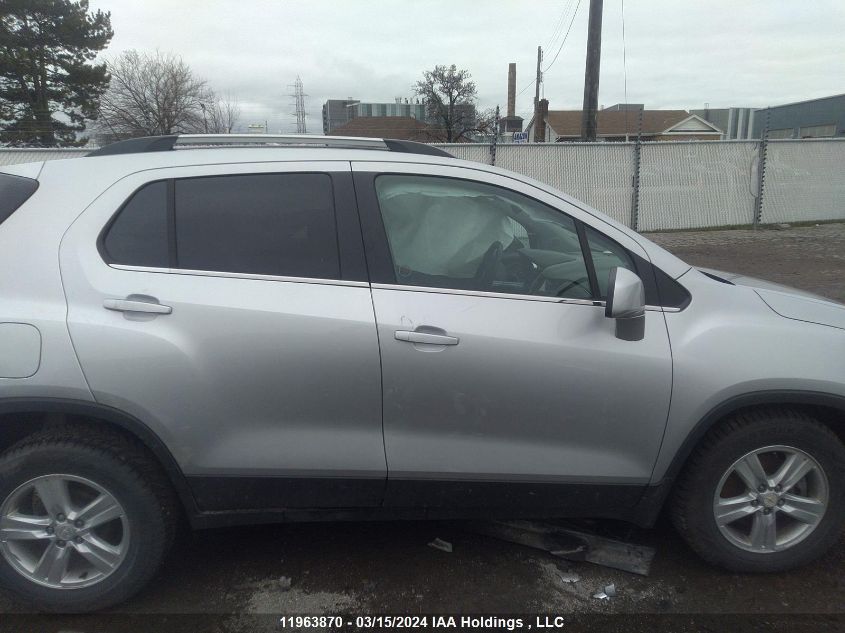 2019 Chevrolet Trax VIN: 3GNCJLSB8KL378803 Lot: 11963870