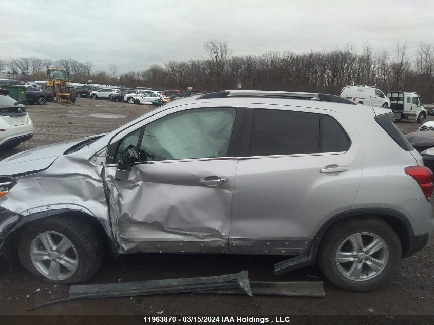 2019 Chevrolet Trax VIN: 3GNCJLSB8KL378803 Lot: 11963870