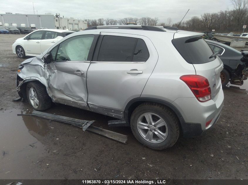 2019 Chevrolet Trax VIN: 3GNCJLSB8KL378803 Lot: 11963870