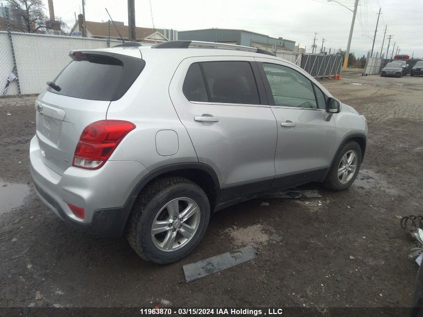 2019 Chevrolet Trax VIN: 3GNCJLSB8KL378803 Lot: 11963870