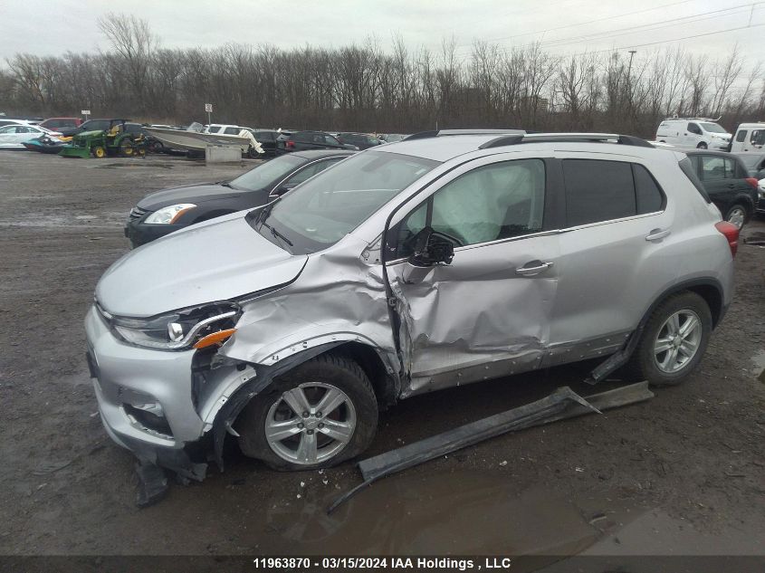 2019 Chevrolet Trax VIN: 3GNCJLSB8KL378803 Lot: 11963870