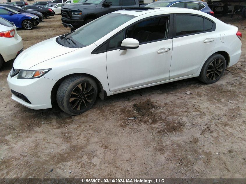 2015 Honda Civic VIN: 2HGFB2E55FH009755 Lot: 11963907