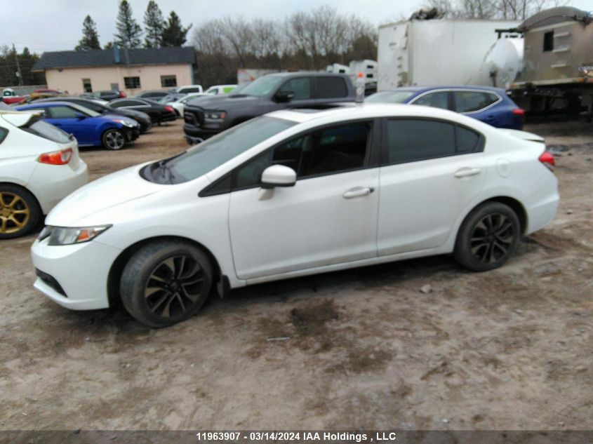 2015 Honda Civic VIN: 2HGFB2E55FH009755 Lot: 11963907