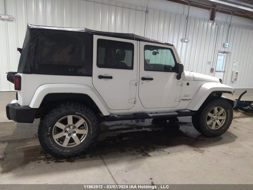 2013 Jeep Wrangler Unlimited Sahara VIN: 1C4BJWEG2DL666229 Lot: 11963912