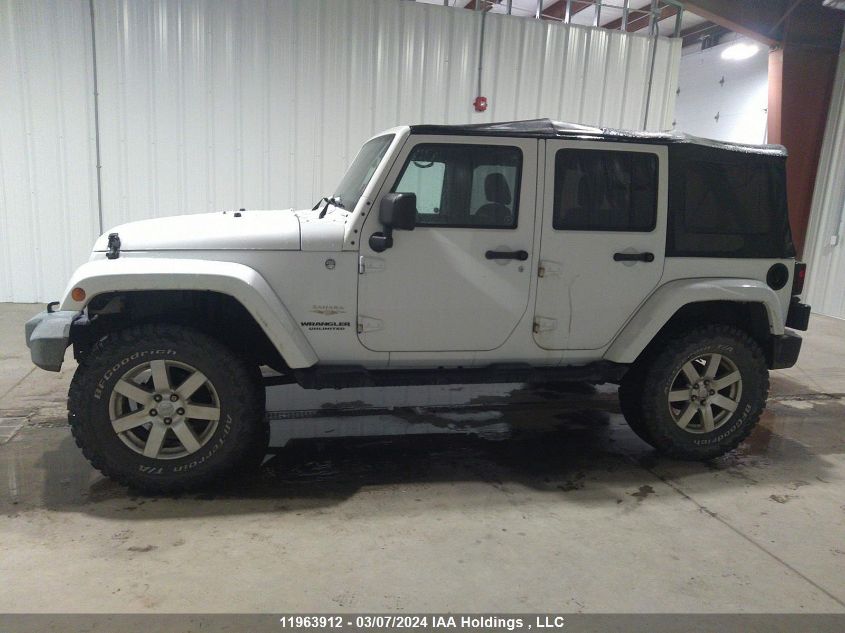 2013 Jeep Wrangler Unlimited Sahara VIN: 1C4BJWEG2DL666229 Lot: 11963912