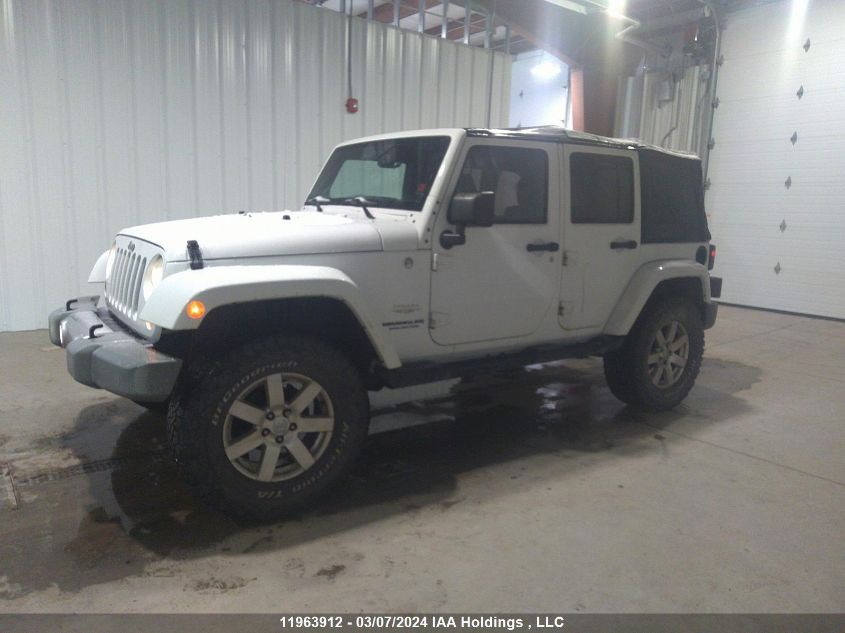 2013 Jeep Wrangler Unlimited Sahara VIN: 1C4BJWEG2DL666229 Lot: 11963912