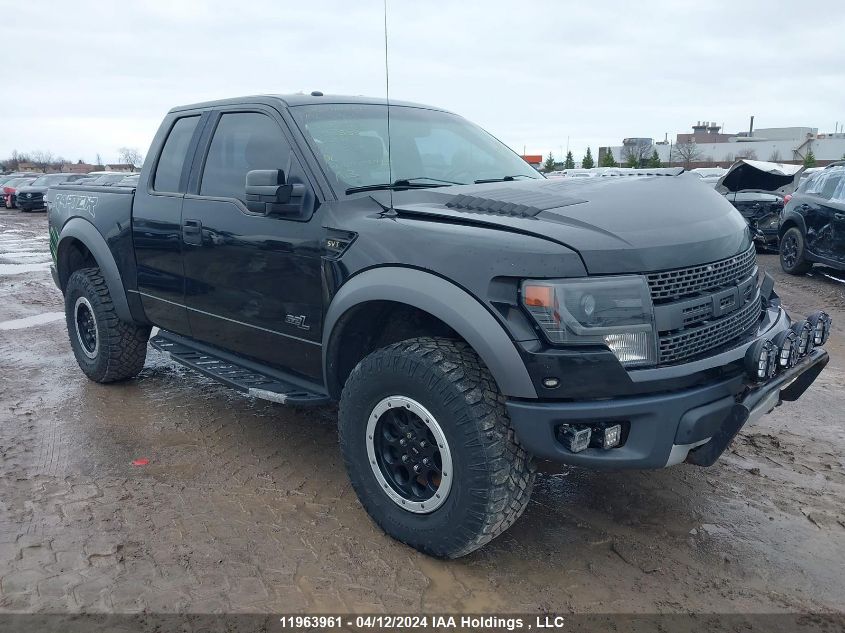 2013 Ford F150 Svt Raptor VIN: 1FTFX1R68DFB85551 Lot: 11963961