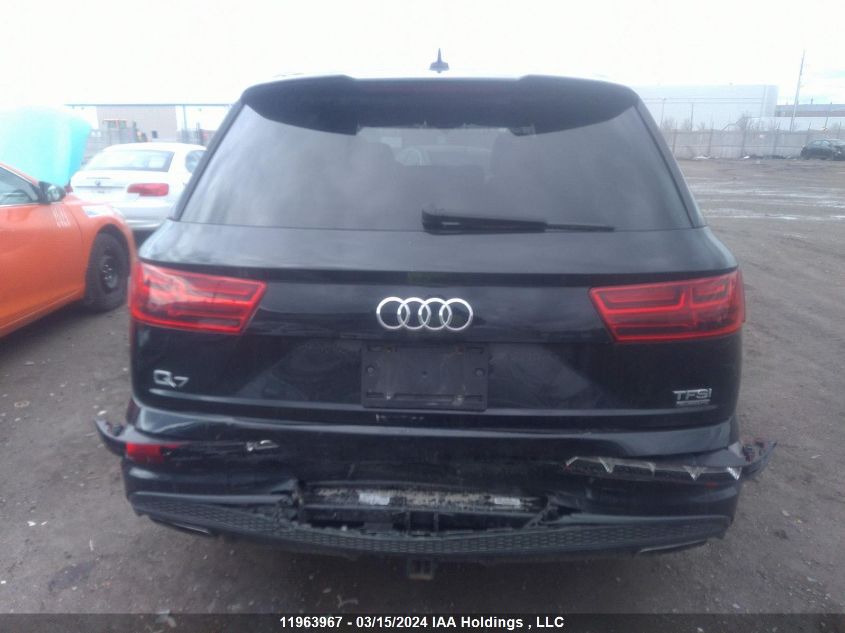 2017 Audi Q7 Technik S-Line VIN: WA1WAAF74HD038024 Lot: 11963967