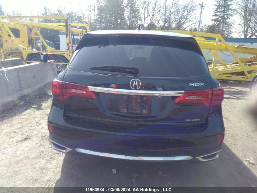 2020 Acura Mdx VIN: 5J8YD4H6XLL800106 Lot: 11963984