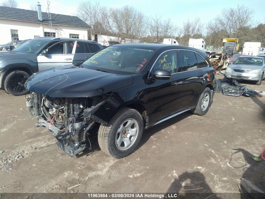 2020 Acura Mdx VIN: 5J8YD4H6XLL800106 Lot: 11963984