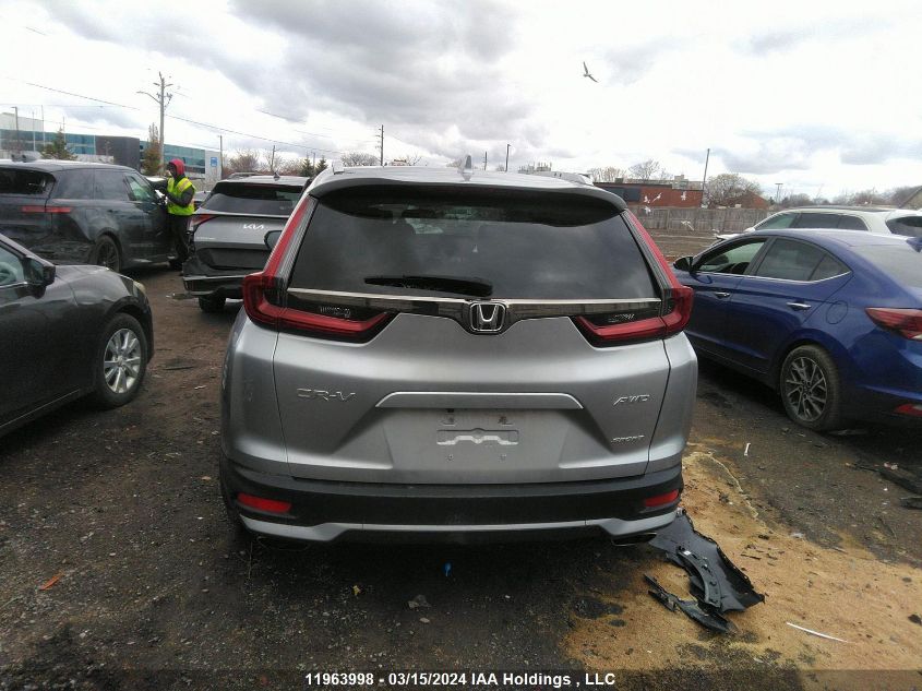 2022 Honda Cr-V VIN: 2HKRW2H46NH221685 Lot: 39236858