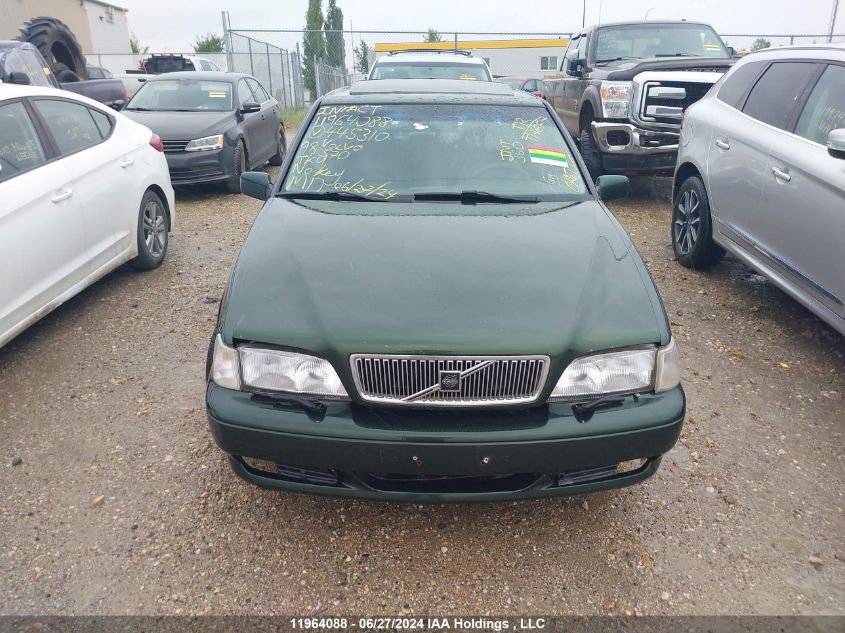 1998 Volvo S70 Series Sedan VIN: YV1LS5534W2445310 Lot: 11964088