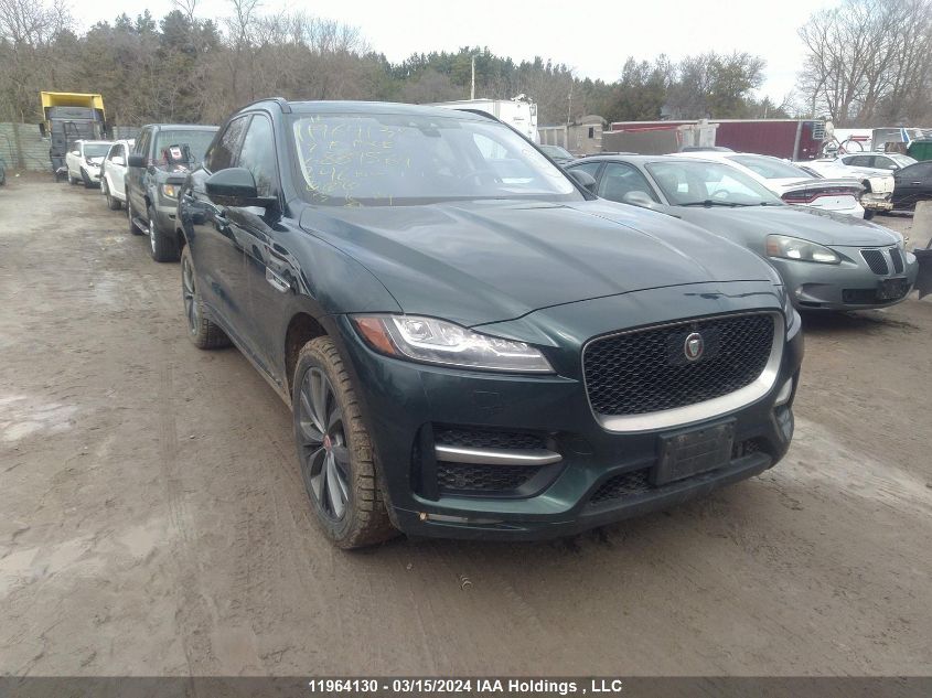 2017 Jaguar F-Pace R - Sport VIN: SADCL2BV1HA889569 Lot: 11964130