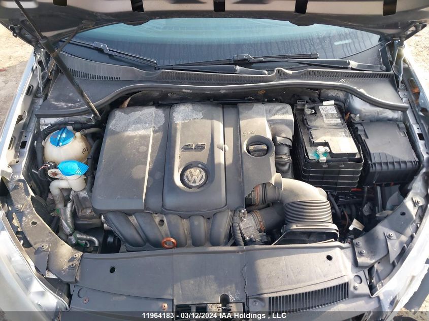 2010 Volkswagen Golf VIN: WVWBA7AJ6AW115593 Lot: 11964183