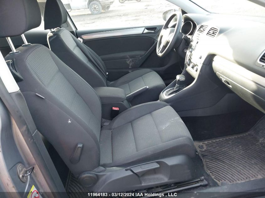 2010 Volkswagen Golf VIN: WVWBA7AJ6AW115593 Lot: 11964183