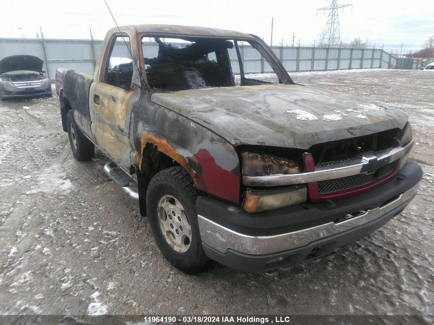 2004 Chevrolet Silverado 1500 VIN: 1GCEK14V94Z272267 Lot: 11964190