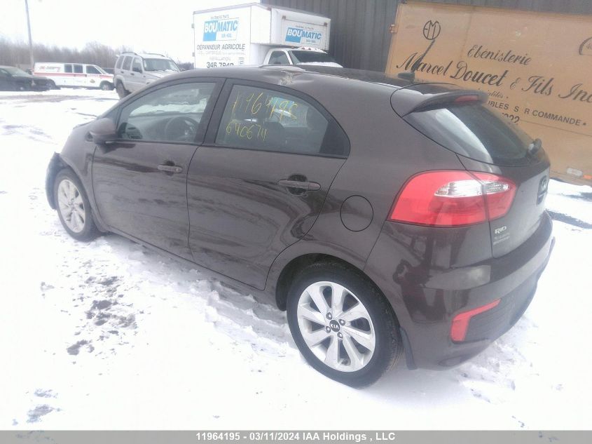 KNADN5A30G6640674 2016 Kia Rio Ex/Sx