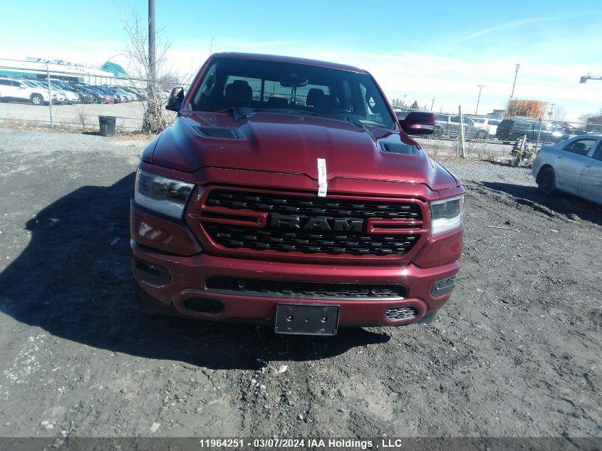 2022 Ram 1500 Sport VIN: 1C6SRFVT7NN146692 Lot: 11964251