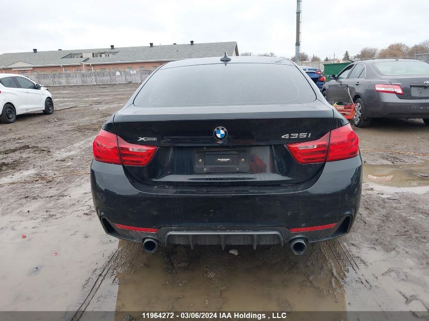 2015 BMW 4 Series 435I xDrive VIN: WBA4B3C50FD669923 Lot: 11964272