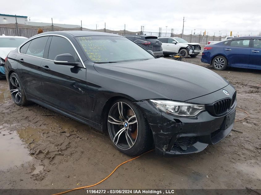 2015 BMW 4 Series 435I xDrive VIN: WBA4B3C50FD669923 Lot: 11964272