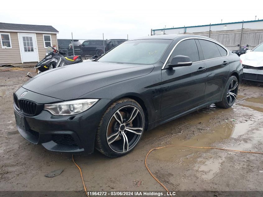 2015 BMW 4 Series 435I xDrive VIN: WBA4B3C50FD669923 Lot: 11964272